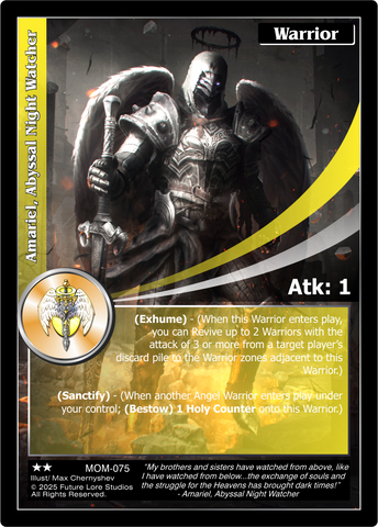 Amariel, Abyssal Night Watcher [Masquerade Of The Macabre]