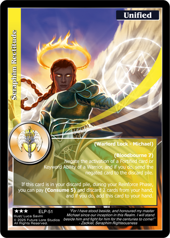 Seraphim Rectitude - Elder Legends
