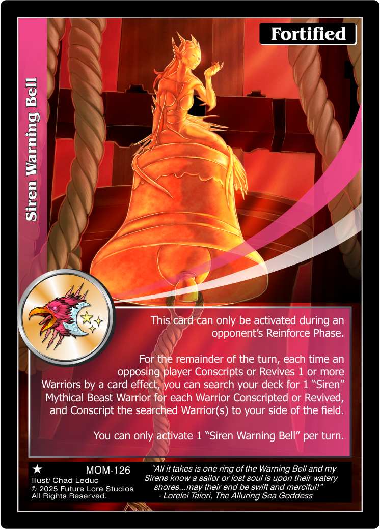 Siren Warning Bell [Masquerade Of The Macabre]