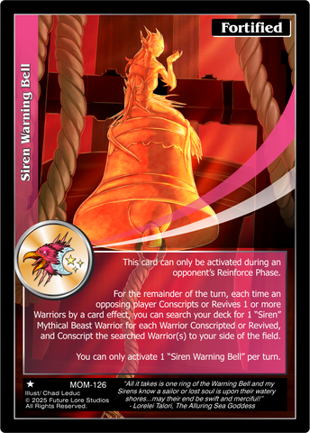 Siren Warning Bell [Masquerade Of The Macabre]