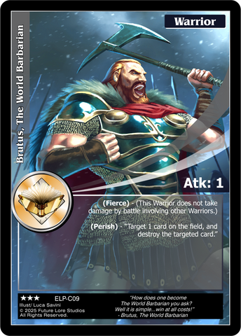 Brutus, The World Barbarian - Elder Legends