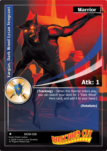Vargias, Dark Wood Lycan Vengeant  [Masquerade Of The Macabre]