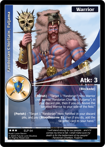 Fandorian Chieftain, Fuljama - Elder Legends