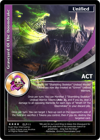 Graveyard Of The Doomdrake - Elder Legends