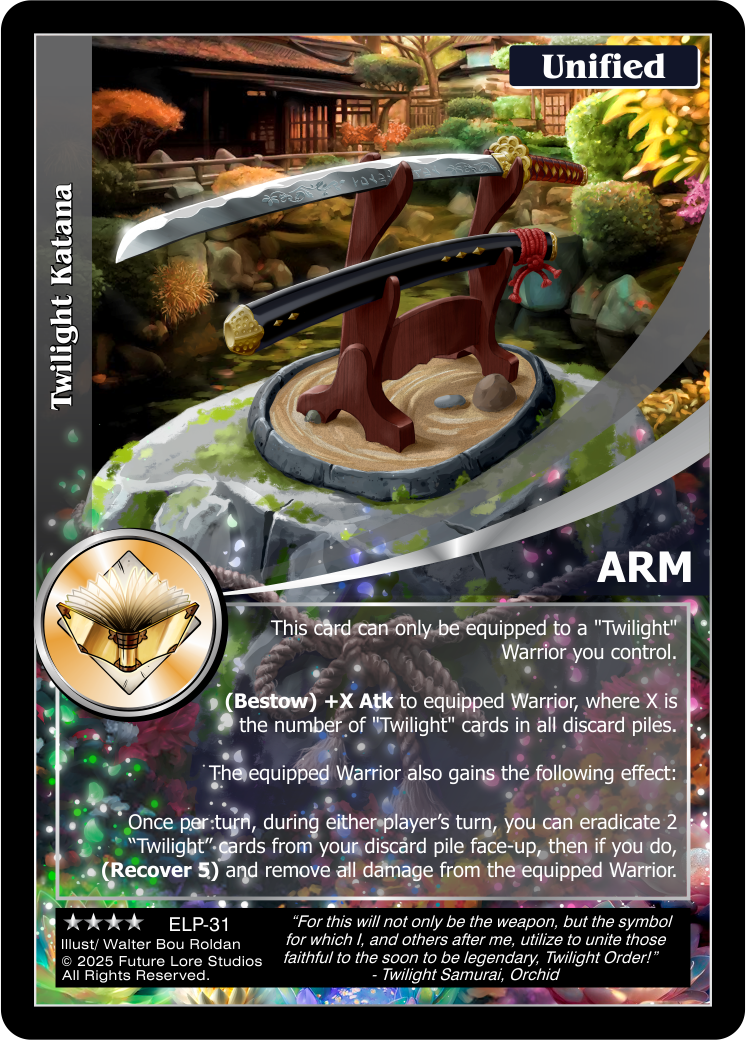 Twilight Katana - Elder Legends