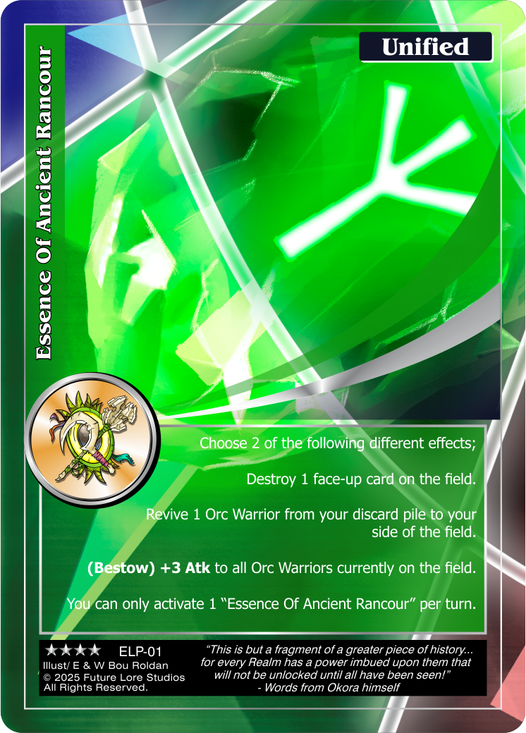 Essence Of Ancient Rancour - Elder Legends