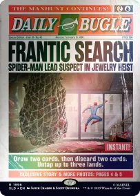 Secret Lair x Marvel's Spider-Man: Daily Bugle Breaking News Foil Edition