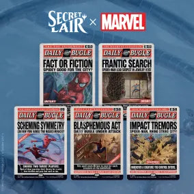 Secret Lair x Marvel’s Spider-Man: Daily Bugle Breaking News
