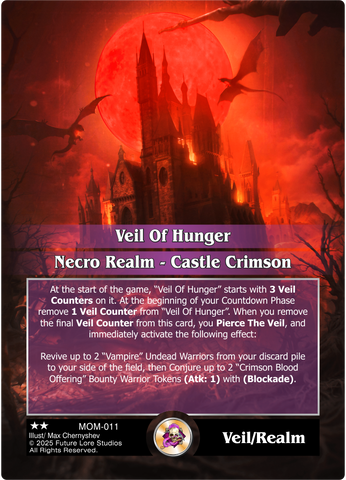 Veil Of Hunger // Necro Realm - Castle Crimson [Masquerade Of The Macabre]
