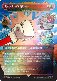 Secret Lair x Sonic: Turbo Gear Foil Edition