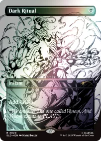 Secret Lair x Marvel's Spider-Man: Venom Unleashed (Inks) Foil Edition