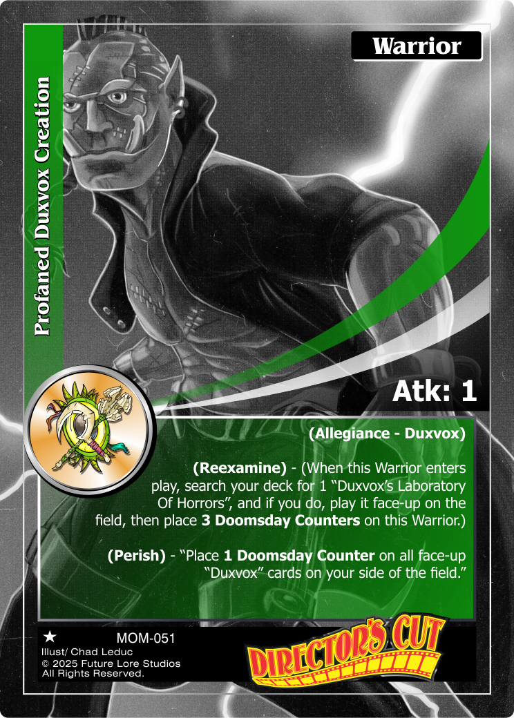 Profaned Duxvox Creation [Masquerade Of The Macabre]