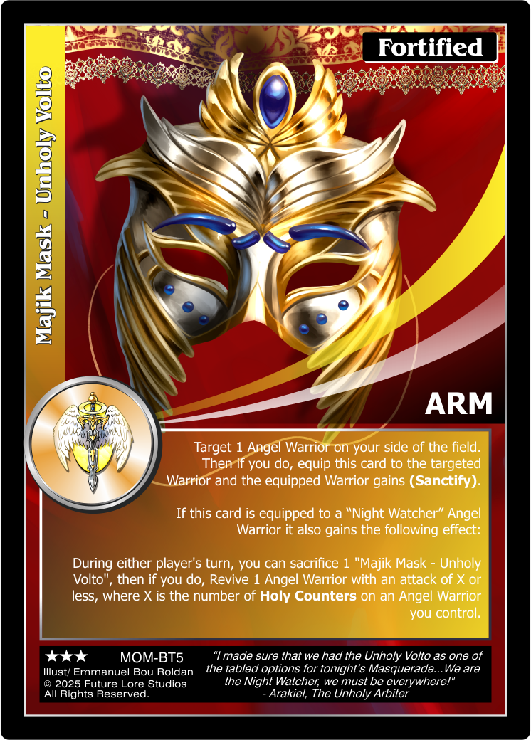Majik Mask - Unholy Volto [Masquerade Of The Macabre]