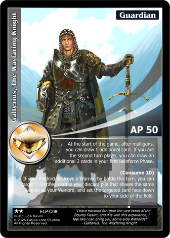 Galterius, The Wayfaring Knight - Elder Legends