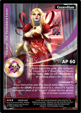 Eleanor, The Forbidden Lover  [Masquerade Of The Macabre]