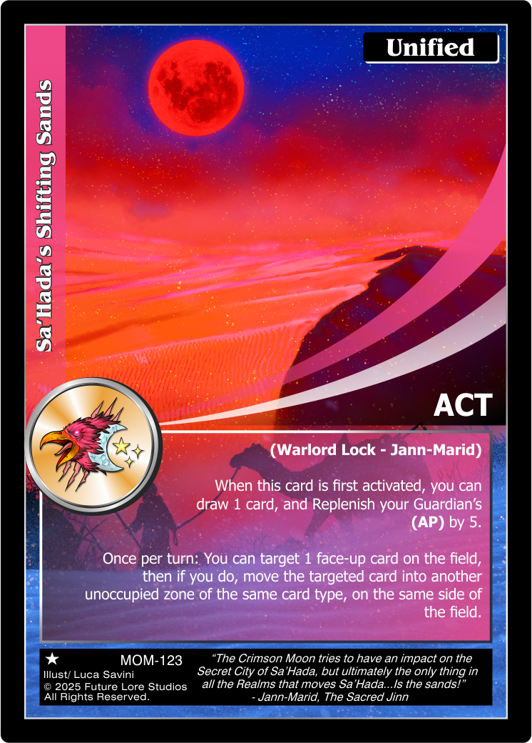 Sa'Hada's Shifting Sands [Masquerade Of The Macabre]