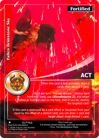 Fallen Brimstone Sky - Elder Legends