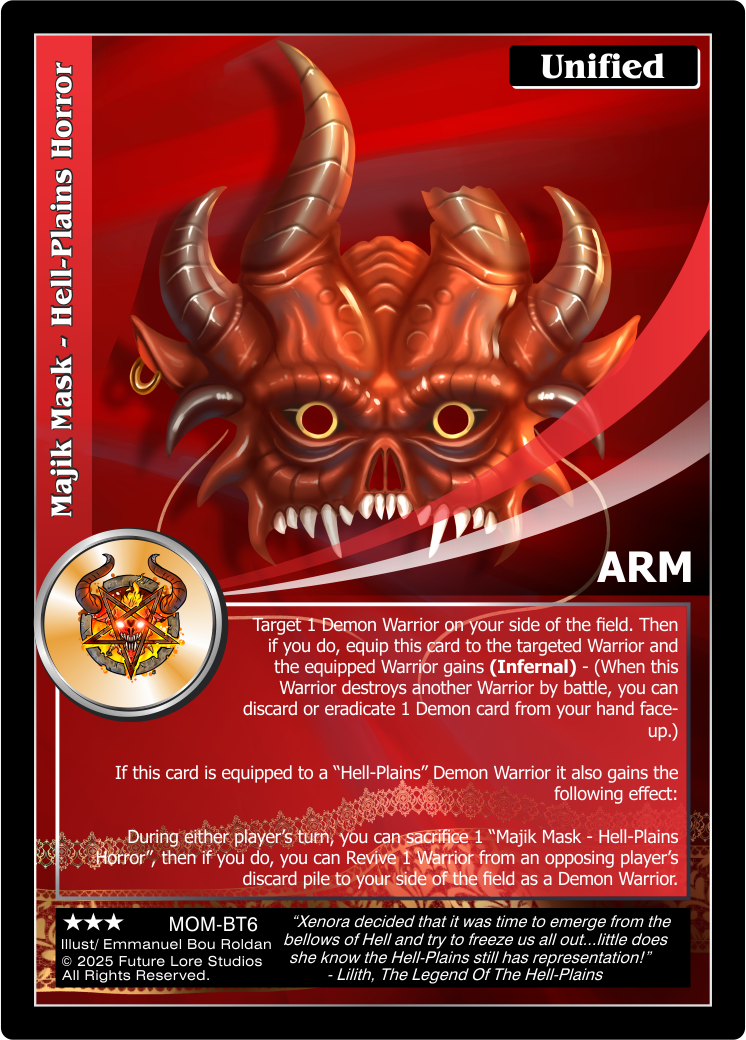 Majik Mask - Hell-Plains Horror [Masquerade Of The Macabre]