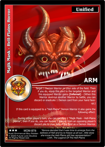 Majik Mask - Hell-Plains Horror [Masquerade Of The Macabre]