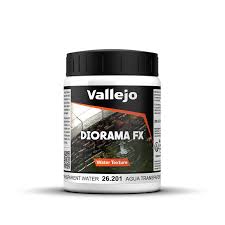 Vallejo: Disorama Textures 200ML - Transparent Water Colorless