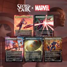 Secret Lair Drop: Secret Lair x Marvel's Captain America (Rainbow Foil Edition)