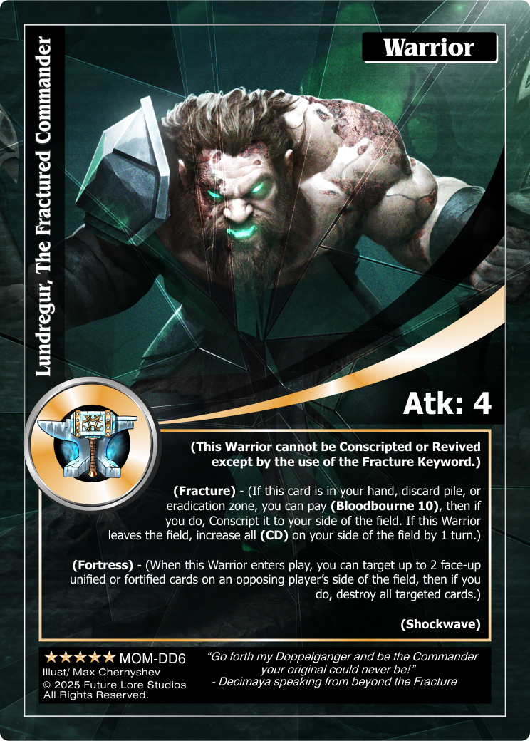 Lundregur, The Fractured Commander [Masquerade Of The Macabre]