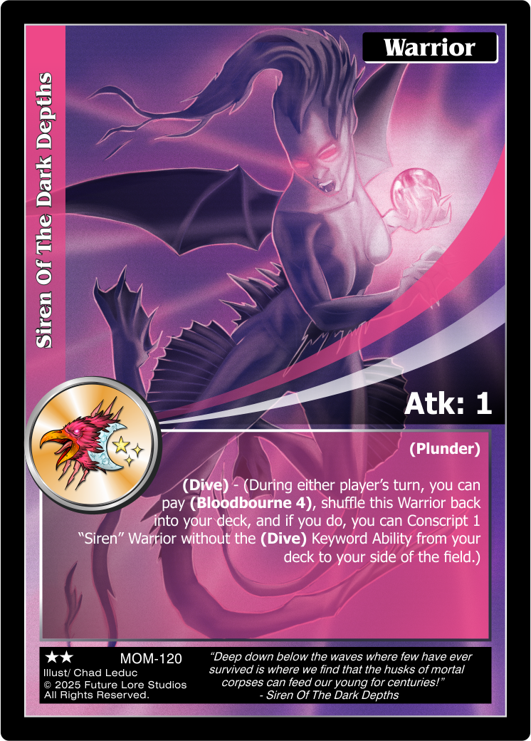 Siren Of The Dark Depths [Masquerade Of The Macabre]