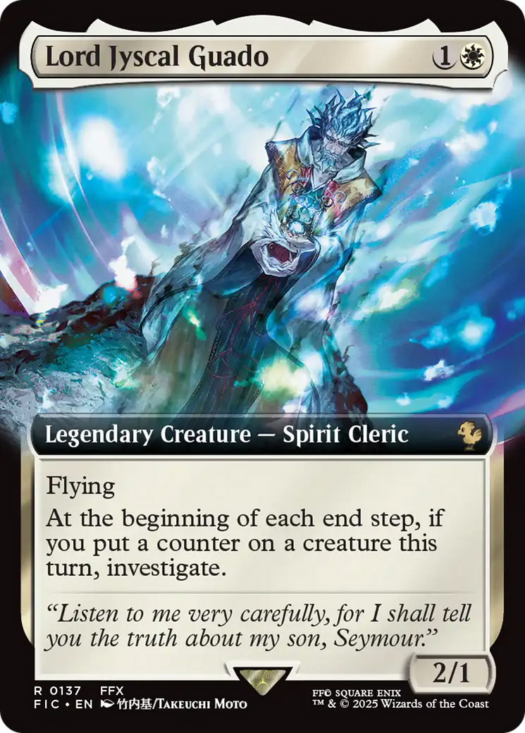 Lord Jyscal Guado (Extended Art) [FINAL FANTASY Commander]