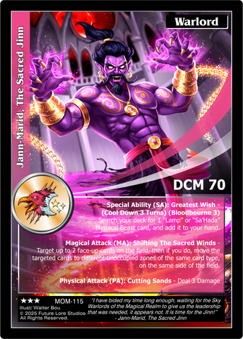 Jann-Marid, The Sacred Jinn  [Masquerade Of The Macabre]