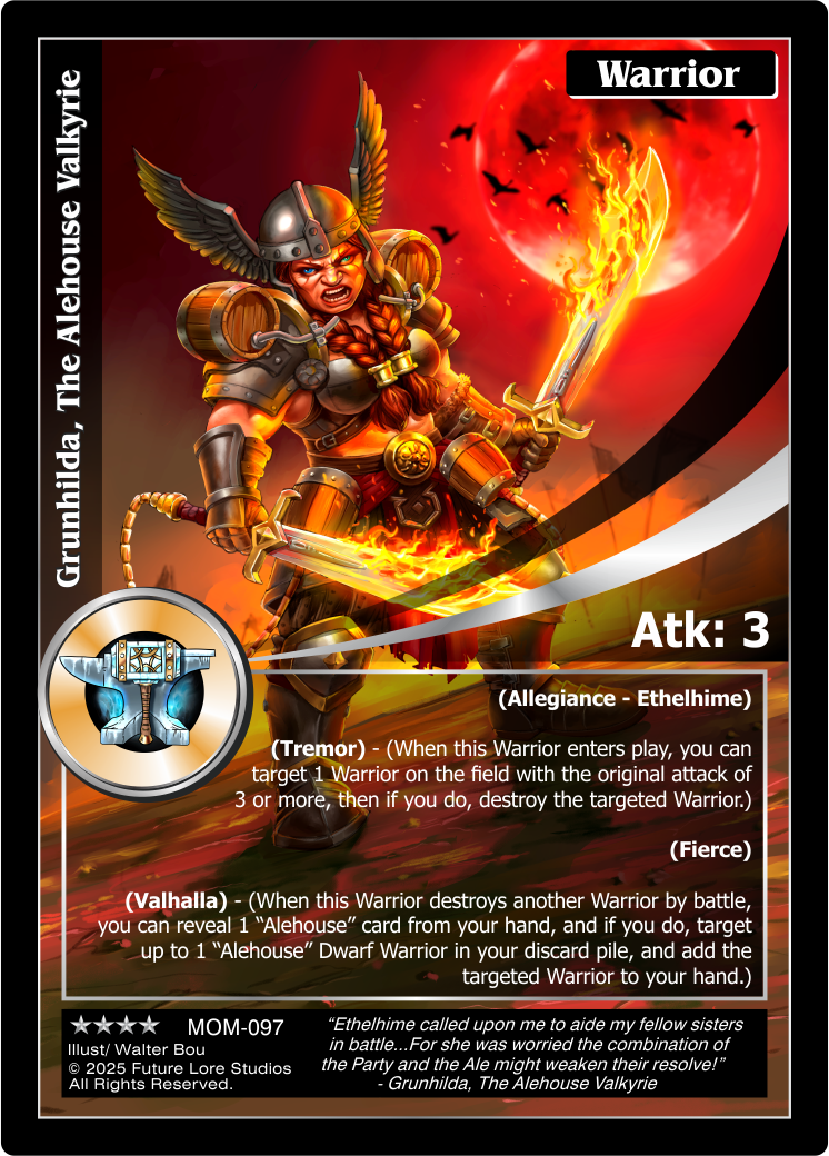 Grunhilda, The Alehouse Valkyrie  [Masquerade Of The Macabre]