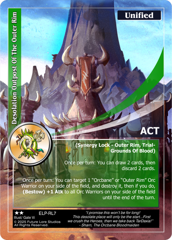 Desolation Outpost On The Outer Rim - Elder Legends