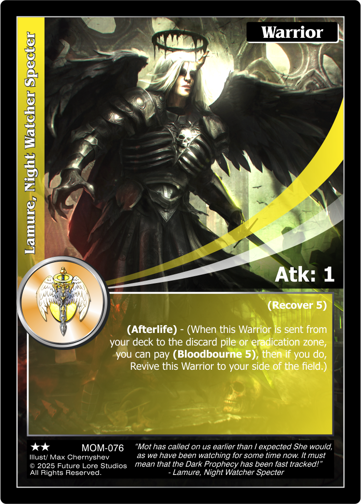 Lamure, Night Watcher Specter [Masquerade Of The Macabre]