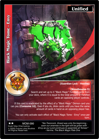 Black Magic Tome - Envy [Masquerade Of The Macabre]