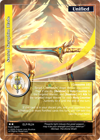 Sacred Seraphim Blade - Elder Legends