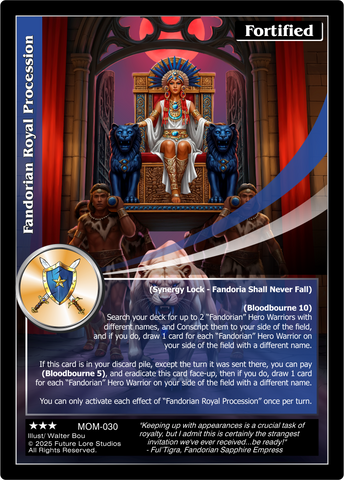 Fandorian Royal Procession [Masquerade Of The Macabre]