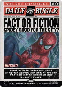 Secret Lair x Marvel’s Spider-Man: Daily Bugle Breaking News
