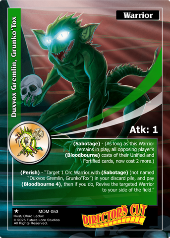 Duxvox Gremlin, Grunko'Tox [Masquerade Of The Macabre]