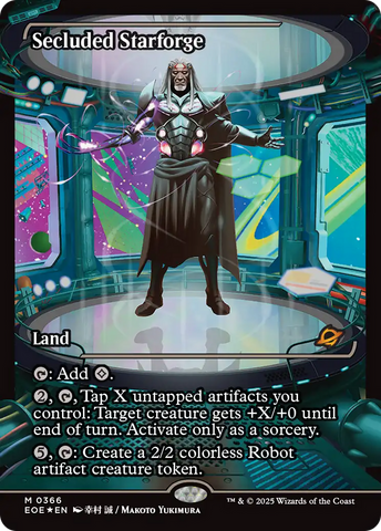 Secluded Starforge (Showcase) [Edge of Eternities]