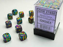 12mm d6 Mosaic/Yellow Dice Block™ (36 dice)