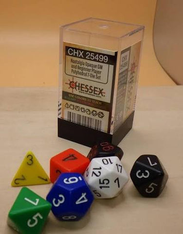 Polyhedral 7-Die Set - Beginner Player