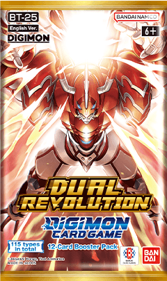 Digimon CG BT-25 Duel Revolution BoosterPack
