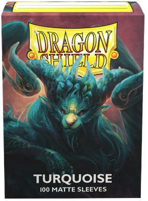 Dragon Shield: Matte 100ct: Turquoise