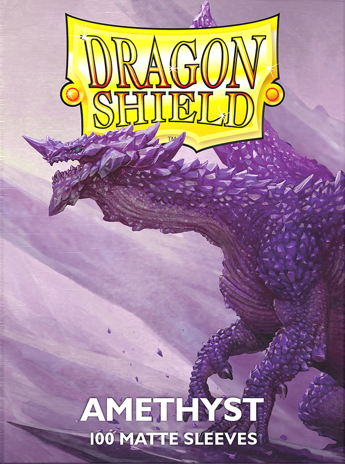 Dragon Shield: Matte 100ct: Amethyst