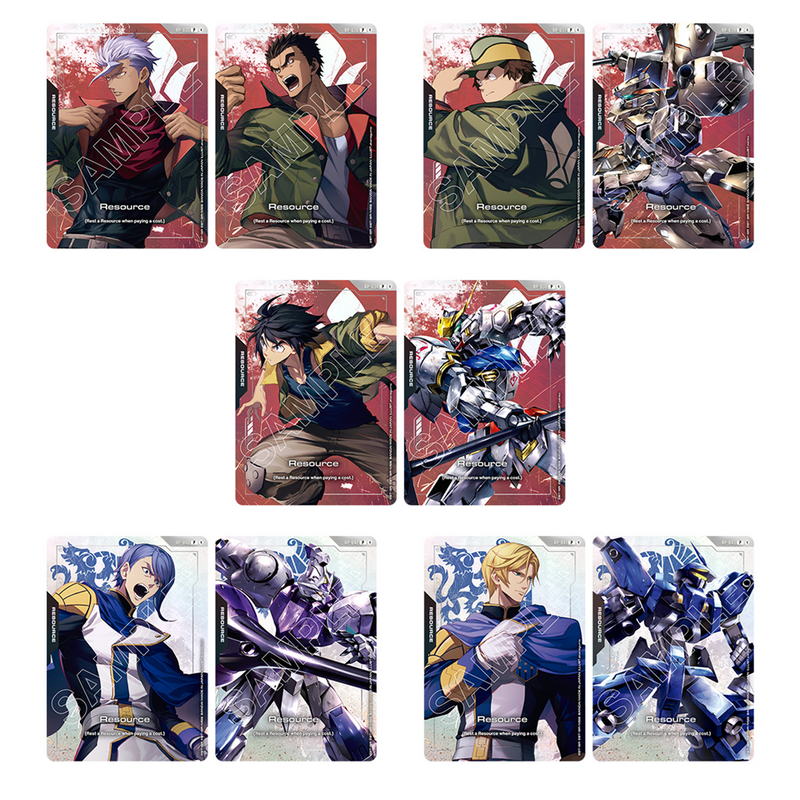 [Pre-Order]Gundam Card Game - PB02 Premium Accessory Set Mobile Suit Gundam Iron