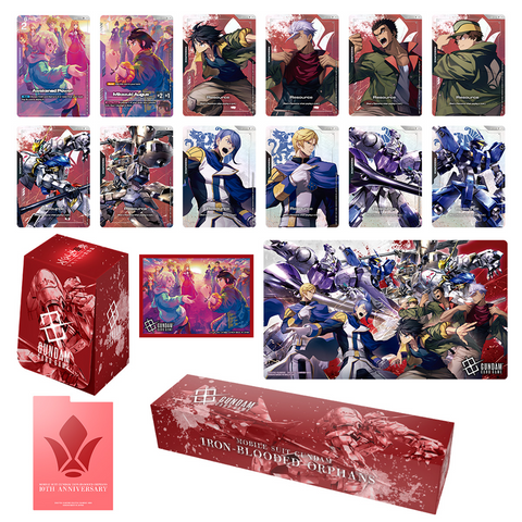 [Pre-Order]Gundam Card Game - PB02 Premium Accessory Set Mobile Suit Gundam Iron