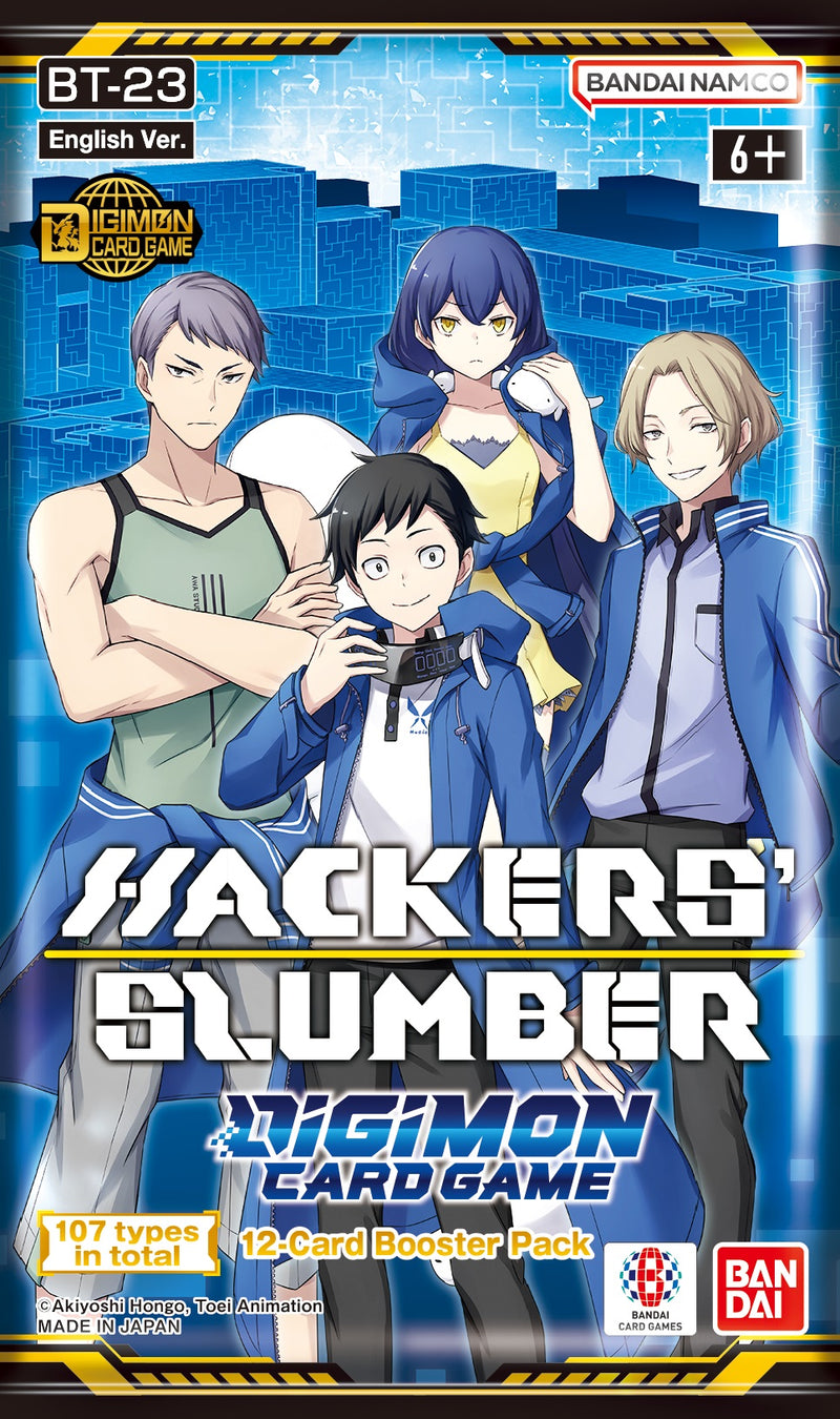 Digimon CG BT-23 Hackers' Slumber Extra Booster Pack