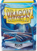 Dragon Shield: Matte 100ct: Blue
