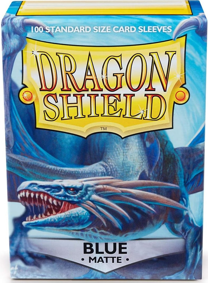 Dragon Shield: Matte 100ct: Blue