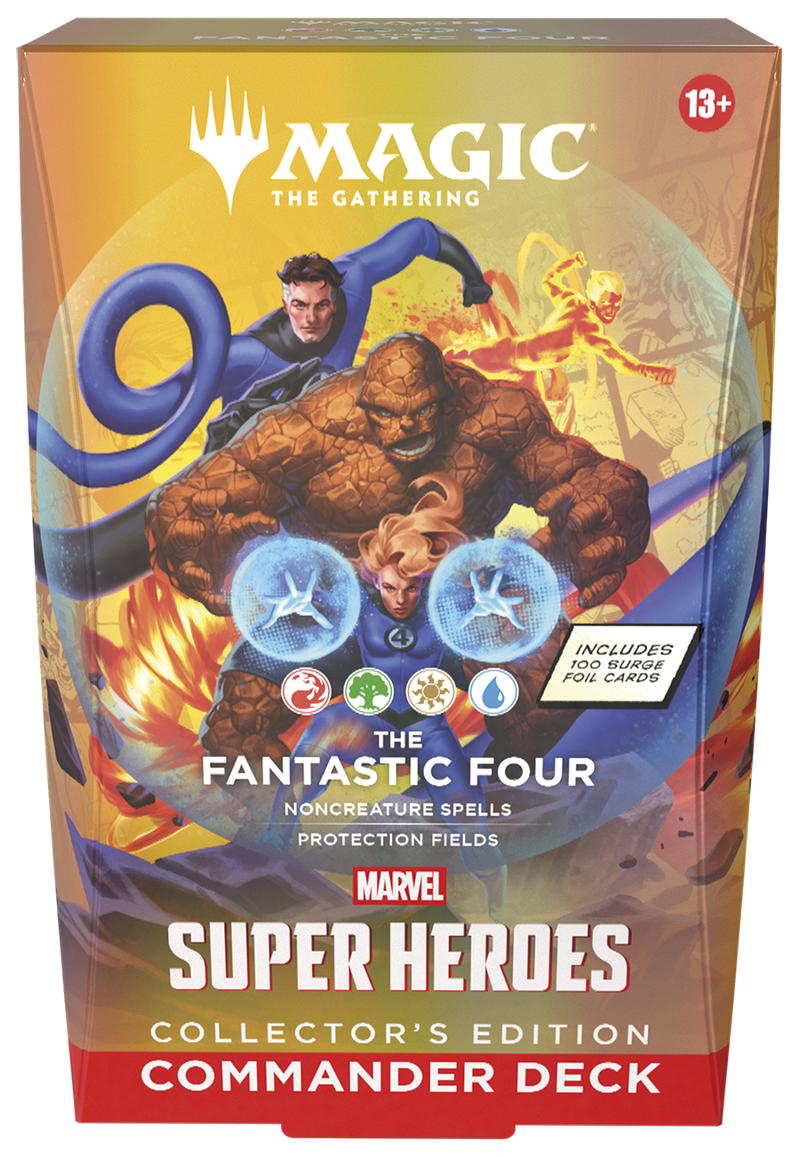 Marvel Super Heroes Collectors Commander Deck - Fantastic Four