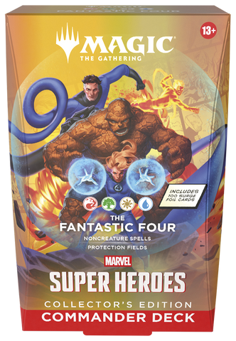 Marvel Super Heroes Collectors Commander Deck - Fantastic Four